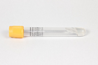 Produkt Vakuumrör Serum med gel, guldgul, 7/5mL
