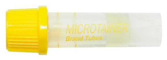 Produkt Microtainerrör Gul koagulationsaktivator Microgard